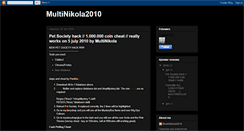 Desktop Screenshot of multinikola2010.blogspot.com
