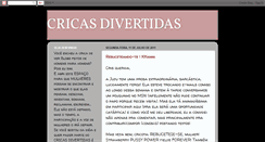 Desktop Screenshot of cricasdivertidas.blogspot.com