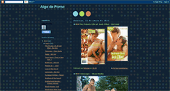 Desktop Screenshot of algodeporno.blogspot.com