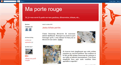 Desktop Screenshot of ma-porte-rouge.blogspot.com