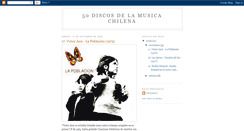 Desktop Screenshot of 50discosmusicachilena.blogspot.com