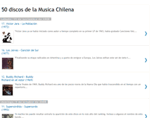 Tablet Screenshot of 50discosmusicachilena.blogspot.com