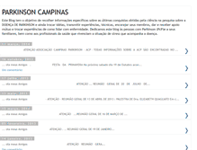 Tablet Screenshot of parkinsoncampinas.blogspot.com