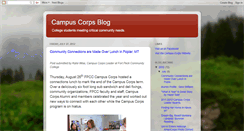 Desktop Screenshot of campuscorps.blogspot.com