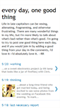 Mobile Screenshot of daily-good-thing.blogspot.com