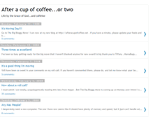 Tablet Screenshot of afteracupofcoffee.blogspot.com