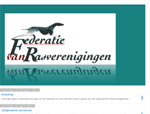 Tablet Screenshot of federatie-van-rasverenigingen.blogspot.com