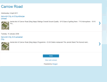 Tablet Screenshot of carrow-road-norwich.blogspot.com