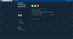Desktop Screenshot of bekmartin-group8secondlifeassignment.blogspot.com