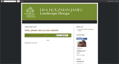 Desktop Screenshot of ljameslandscapedesign.blogspot.com