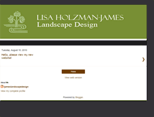 Tablet Screenshot of ljameslandscapedesign.blogspot.com