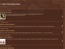 Tablet Screenshot of cahitbuyukkanber.blogspot.com