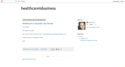 Desktop Screenshot of healthcareisbusiness.blogspot.com