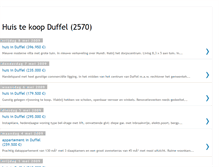 Tablet Screenshot of huis-te-koop-duffel.blogspot.com