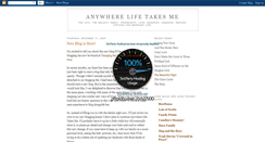 Desktop Screenshot of anywherelifetakesme.blogspot.com