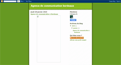 Desktop Screenshot of agence-bordeaux.blogspot.com