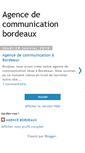 Mobile Screenshot of agence-bordeaux.blogspot.com