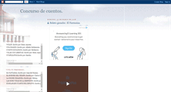 Desktop Screenshot of concursodecuentos.blogspot.com