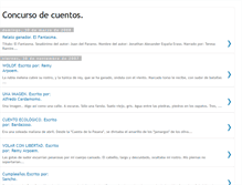 Tablet Screenshot of concursodecuentos.blogspot.com