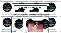 Desktop Screenshot of bonnersshihtzus.blogspot.com