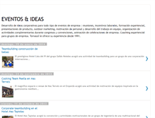 Tablet Screenshot of ideasyeventos.blogspot.com