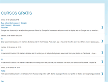 Tablet Screenshot of mejorescursosgratis.blogspot.com