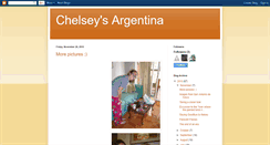 Desktop Screenshot of chelseyinargentina.blogspot.com