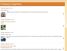 Tablet Screenshot of chelseyinargentina.blogspot.com