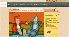 Desktop Screenshot of oldschoolgags.blogspot.com