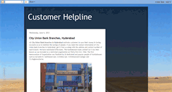 Desktop Screenshot of customerhelplinenumber.blogspot.com