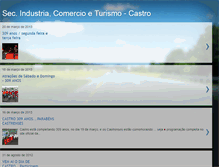 Tablet Screenshot of comercioeturismoemcastro.blogspot.com