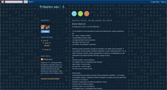 Desktop Screenshot of primeiro-anoa.blogspot.com