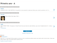 Tablet Screenshot of primeiro-anoa.blogspot.com