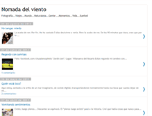 Tablet Screenshot of nomadadelviento.blogspot.com