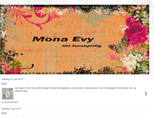 Tablet Screenshot of monaevy.blogspot.com