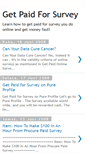 Mobile Screenshot of getpaid-forsurvey.blogspot.com