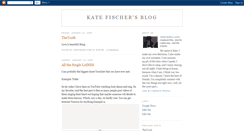 Desktop Screenshot of kateefischer.blogspot.com