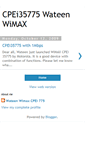 Mobile Screenshot of cpei35775wateenwimax.blogspot.com