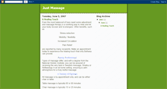 Desktop Screenshot of justmassage.blogspot.com