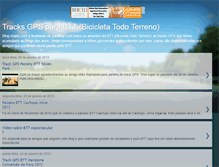 Tablet Screenshot of bttgpstracks.blogspot.com