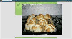 Desktop Screenshot of cocinaentimor.blogspot.com