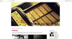 Desktop Screenshot of jukebox-in-my-head.blogspot.com