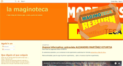 Desktop Screenshot of maginoteca.blogspot.com