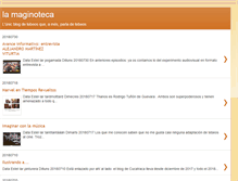 Tablet Screenshot of maginoteca.blogspot.com