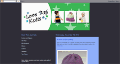 Desktop Screenshot of lovebugknits.blogspot.com