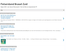 Tablet Screenshot of fietsersbondbrusselzuid.blogspot.com