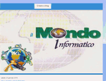 Tablet Screenshot of ilmondoinformatico.blogspot.com