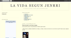 Desktop Screenshot of lavidasegunjenrri.blogspot.com