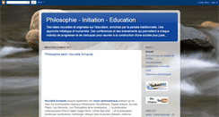 Desktop Screenshot of philosophie-initiation-education.blogspot.com