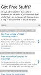 Mobile Screenshot of gotfreestuffs.blogspot.com